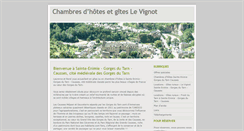 Desktop Screenshot of gites-gorgesdutarn.com